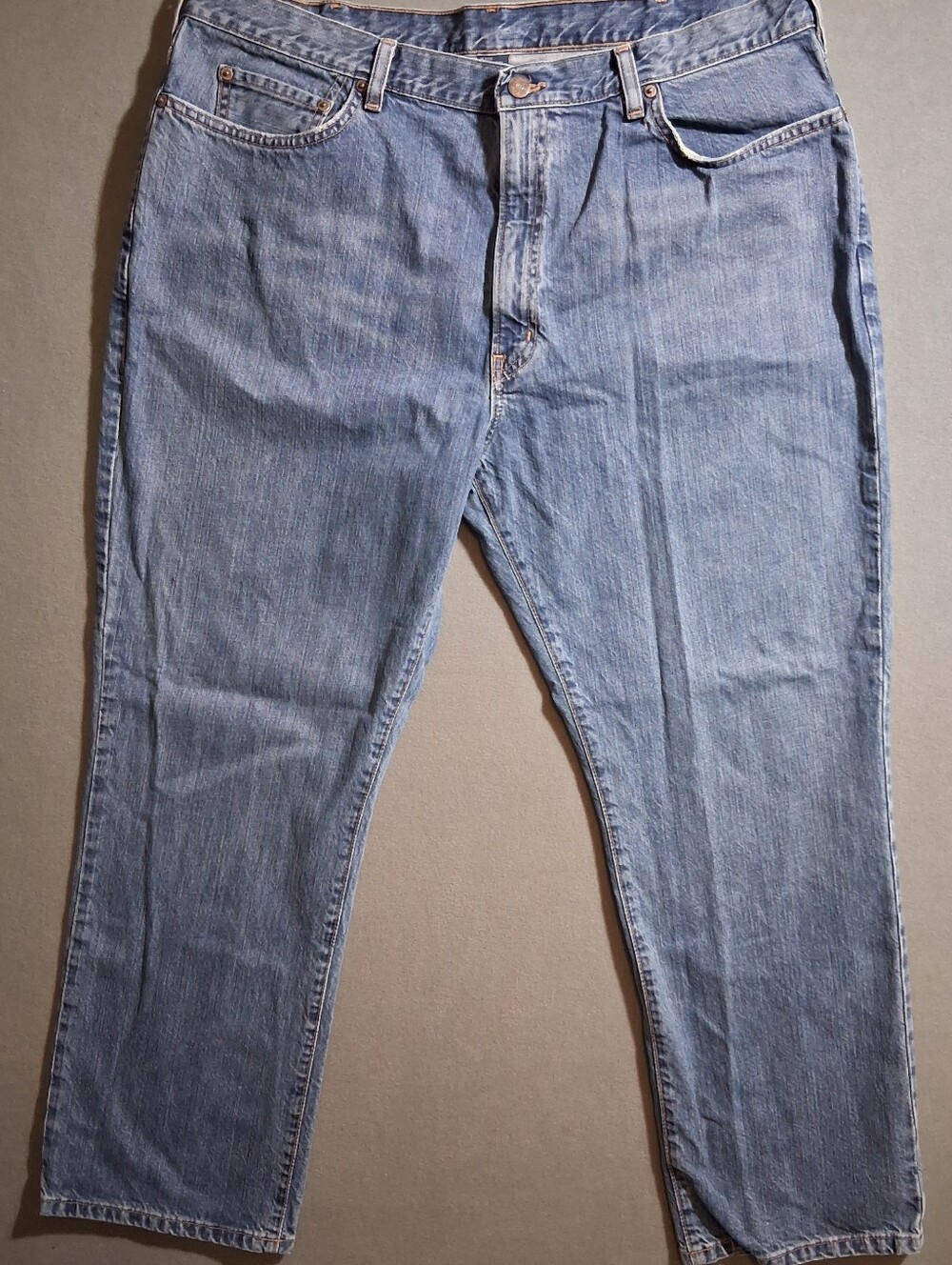 Polo Ralph Lauren Light Blue Relaxed Fit Men's Jeans 40×30 Casual Quiet Luxury